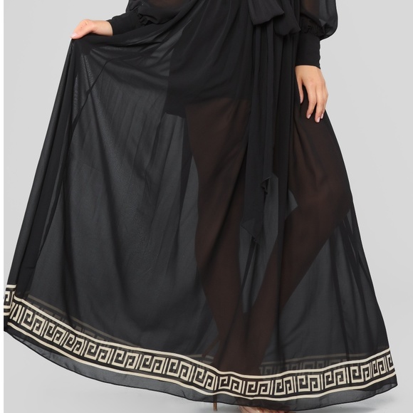 Black Maxi Dress - Picture 8 of 8